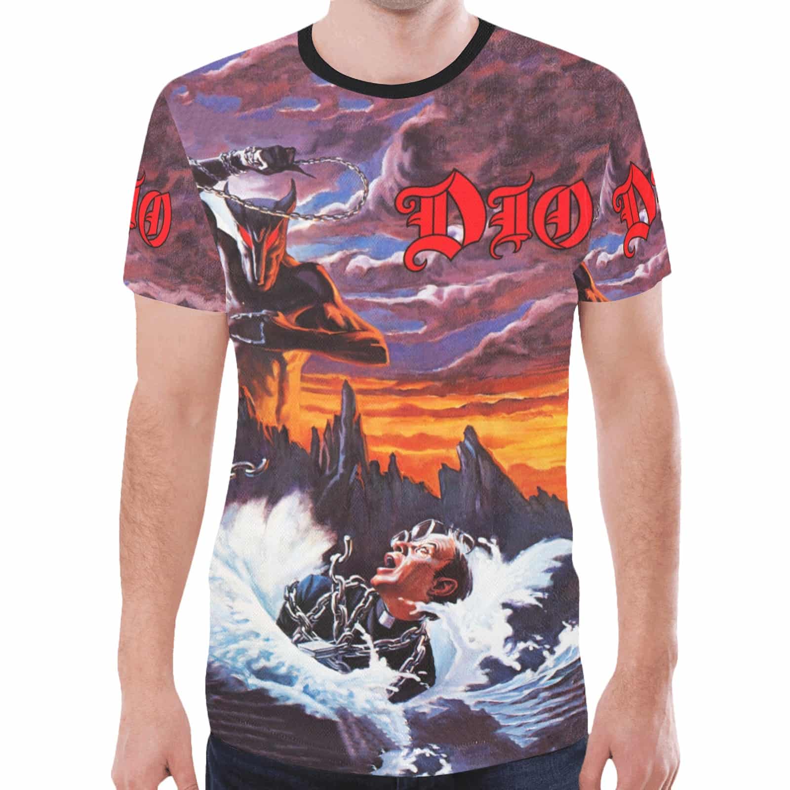 Dio Holy Diver Men Woman T-Shirt Unisex Heavy Metal Rock USA Size