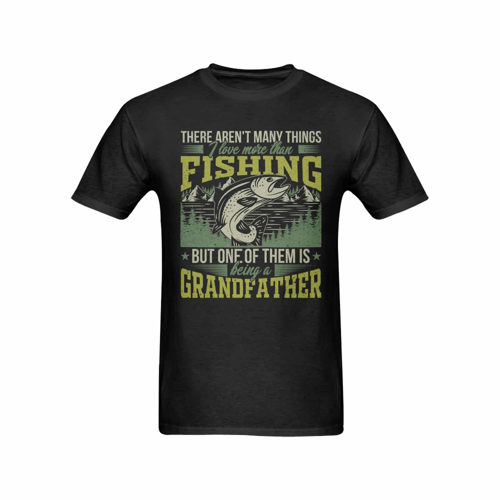 Fishing The Rodfather Travel Camping Fisherman Unisex T-Shirt Humor Funny