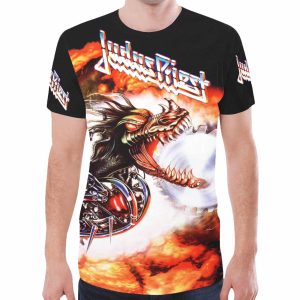 Judas Priest Painkiller 1990 Logo Band Men Woman T-Shirt Heavy Metal USA Size