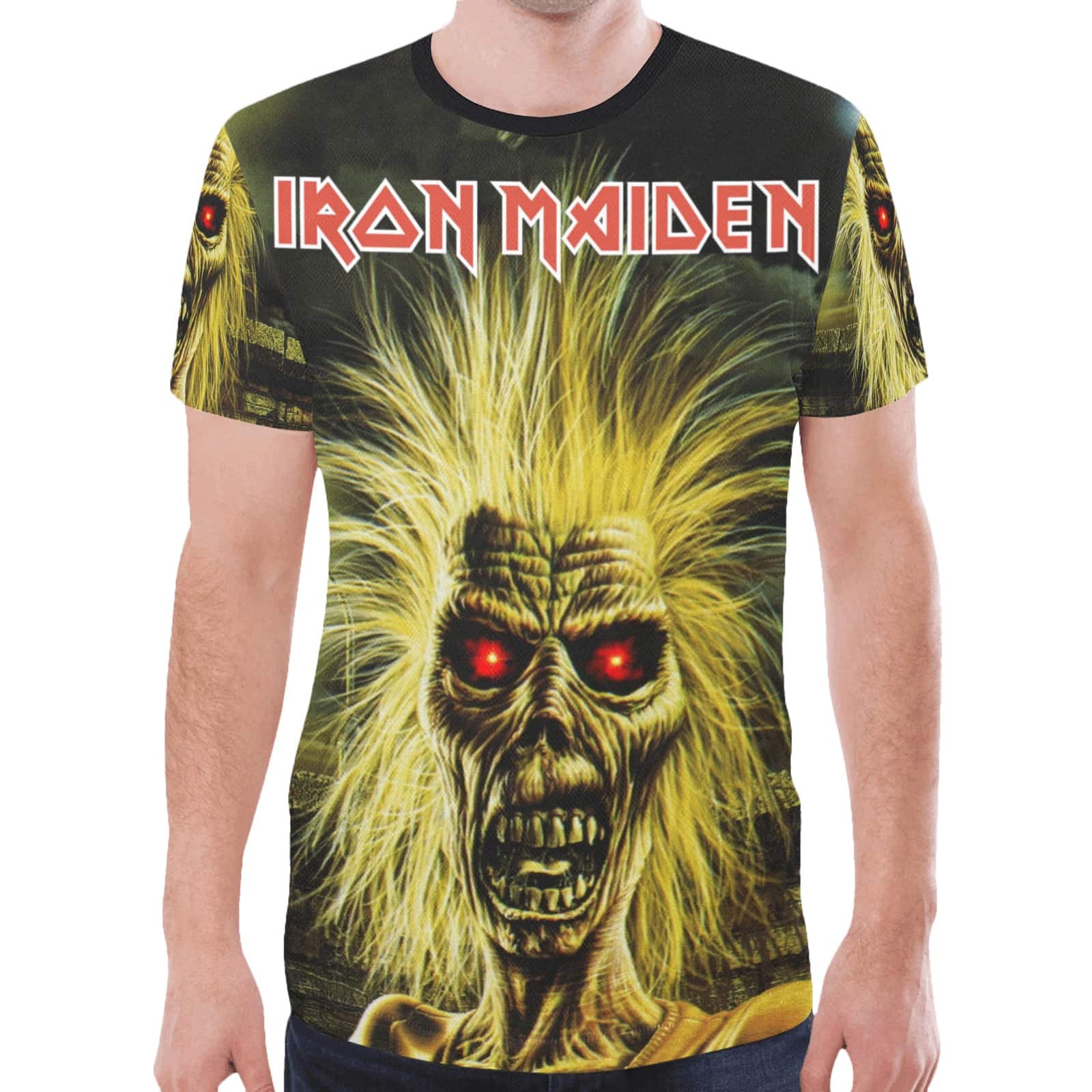 Iron Maiden Logo Band Men Woman T-Shirt Heavy Metal USA Size