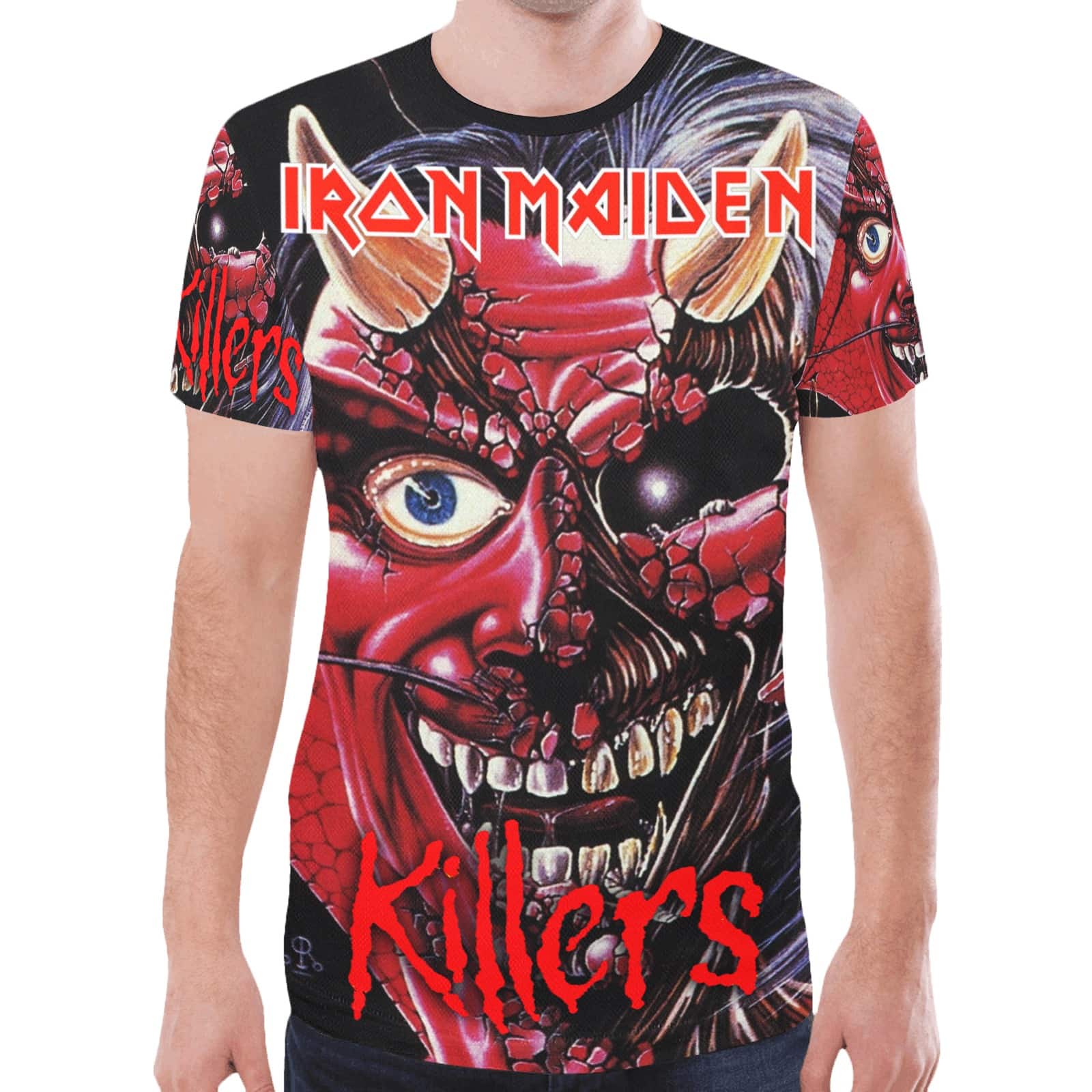Iron Maiden Killers Logo Band Men Woman T-Shirt Heavy Metal USA Size